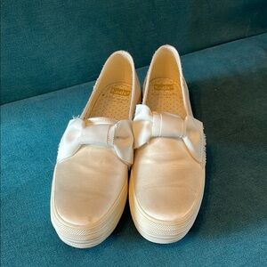 Keds Women's Cream Slip-On Shoes